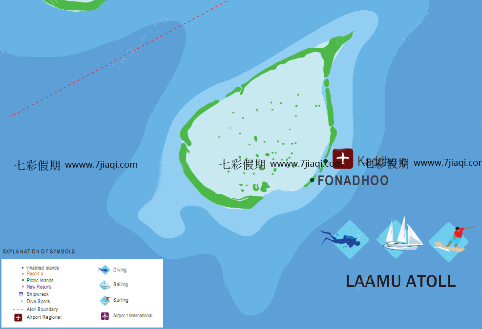 拉姆环礁(Laamu Atoll)