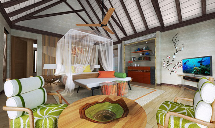 马尔代夫奥臻岛earth villas 马尔代夫奥臻岛earth villas