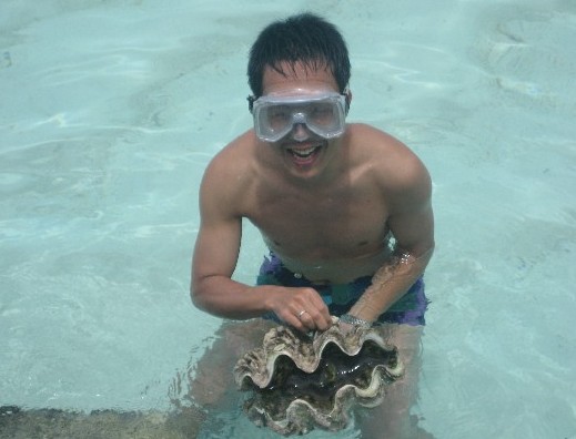 马尔代夫抓海贝 马尔代夫抓海贝
