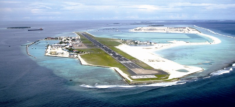 马尔代夫国际机场全景