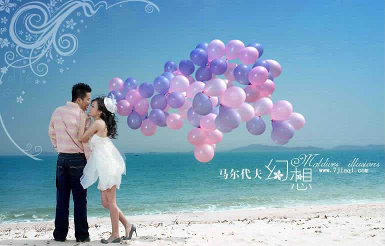 马尔代夫蜜月婚纱摄影 马尔代夫蜜月婚纱摄影