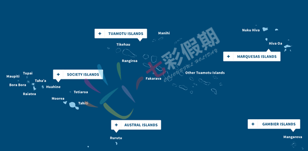 大溪地地图 大溪地地图