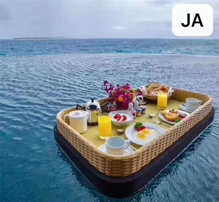 马尔代夫JA玛娜法鲁岛漂浮早餐