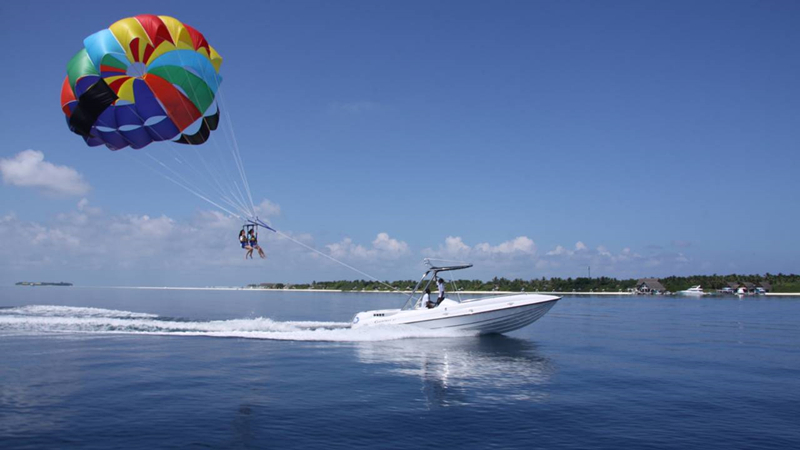 马尔代夫滑翔伞