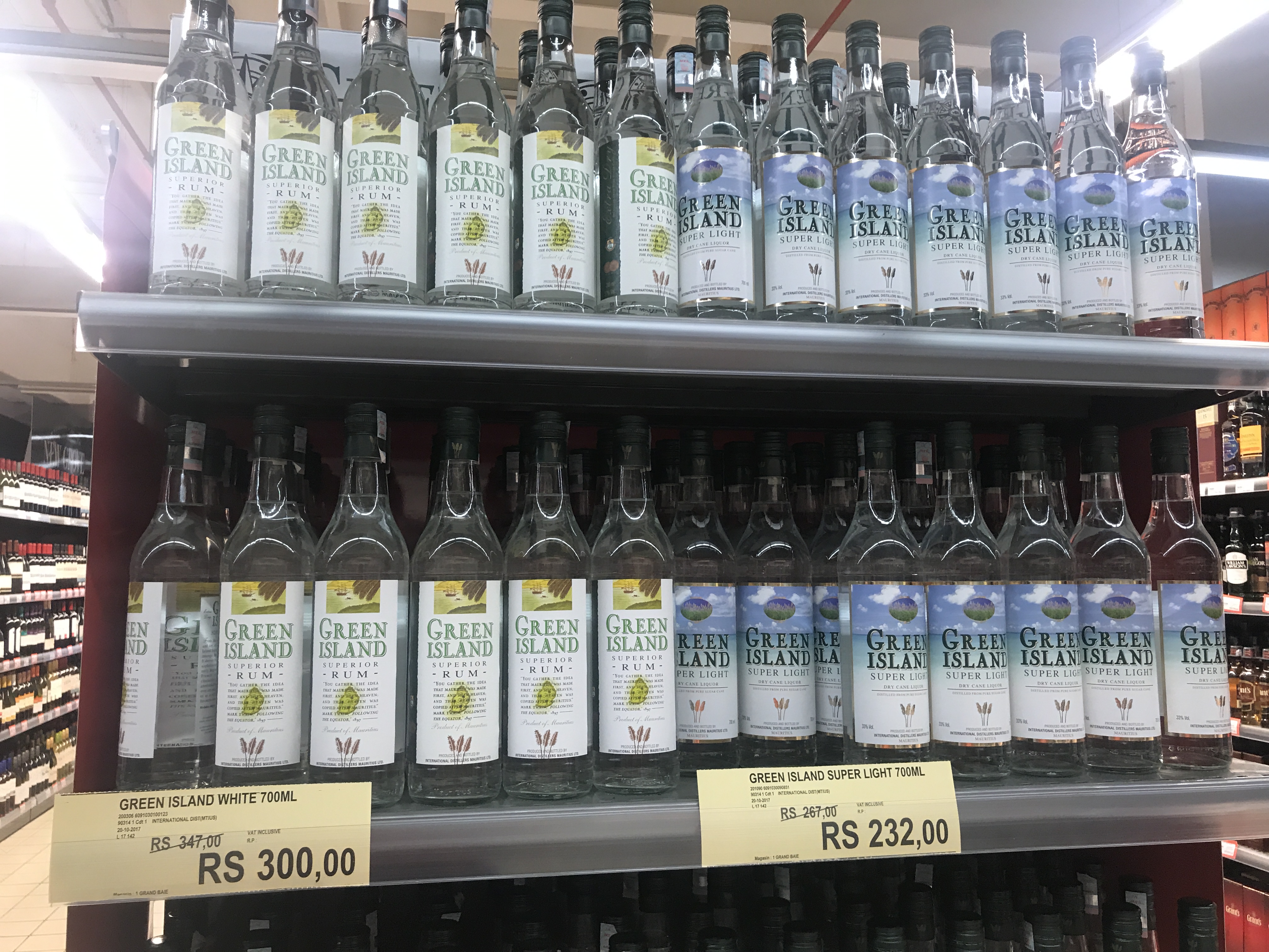 毛里求斯朗姆酒